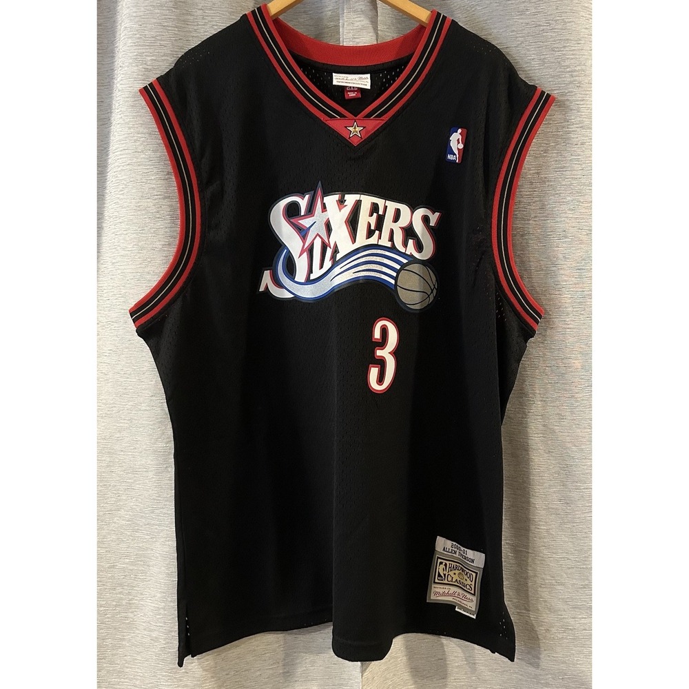 Mitchell &Ness NBA Phila 76ers 2000-01 Allen Iverson Authentic Jersey 2XL